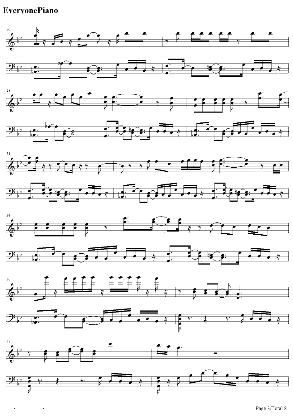 Good Kisser钢琴谱-Usher3