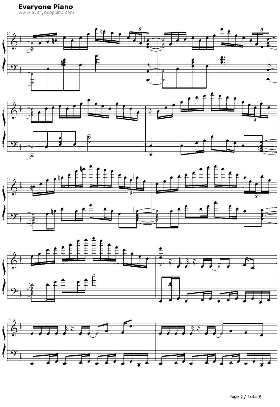 仆じゃない钢琴谱-angela-革命机valvraveED12