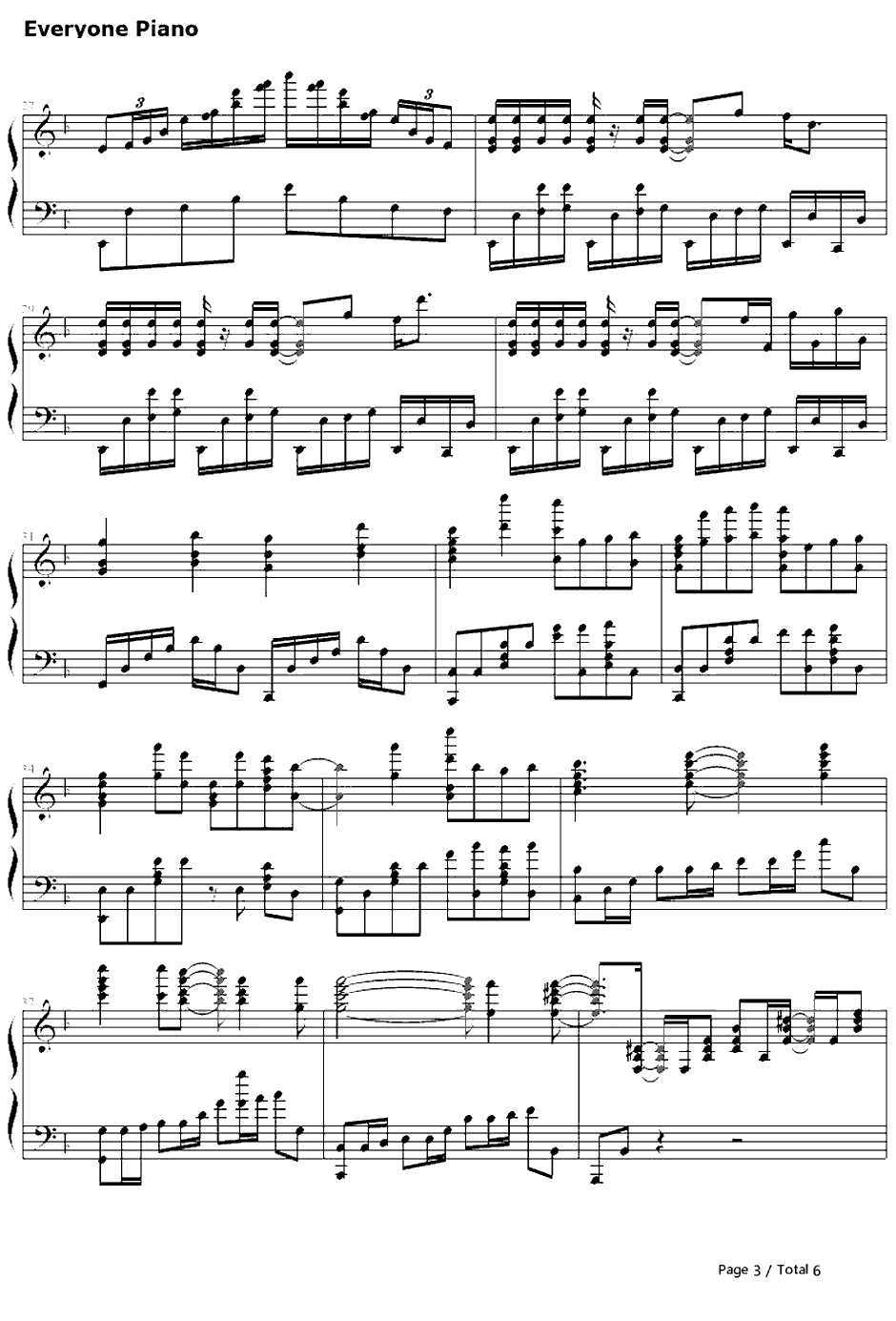 仆じゃない钢琴谱-angela-革命机valvraveED13