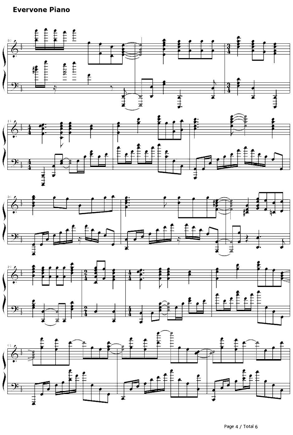 仆じゃない钢琴谱-angela-革命机valvraveED14