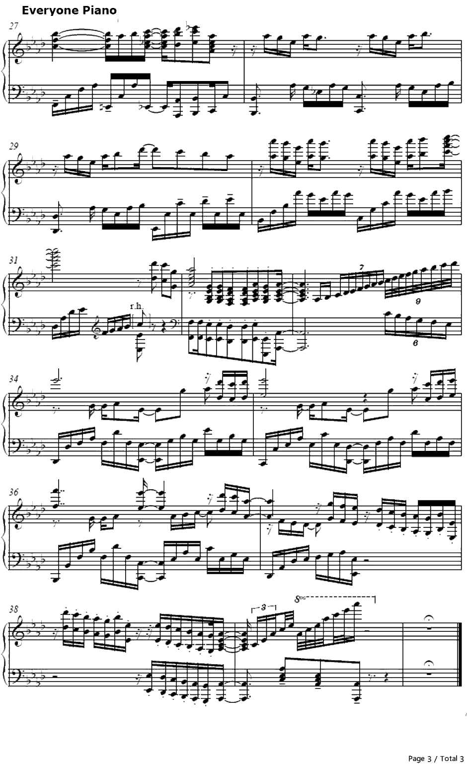 君にまつわるミステリー钢琴谱-佐藤聪美茅野爱衣-冰菓ED23