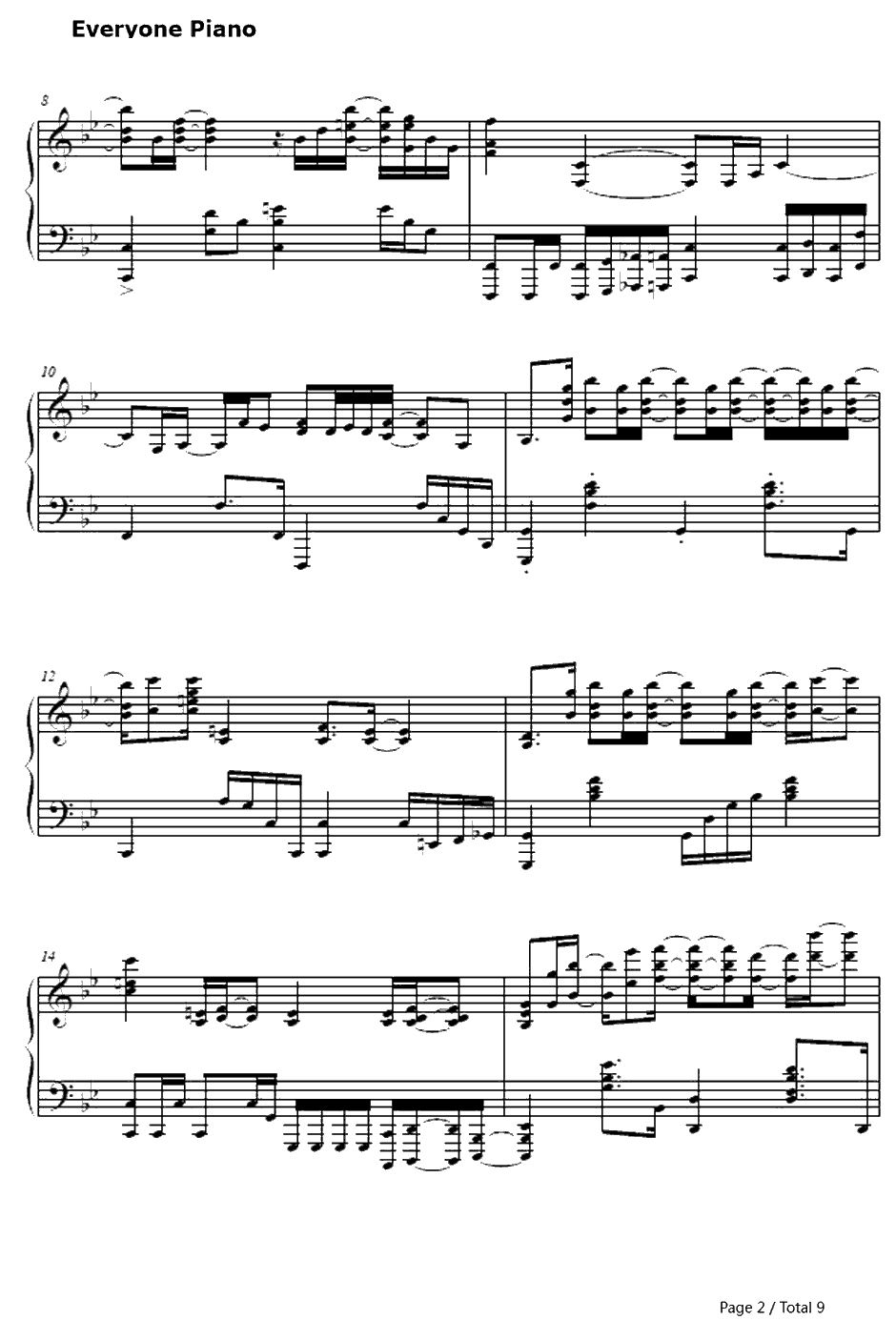 Rocket Man钢琴谱-EltonJohn2