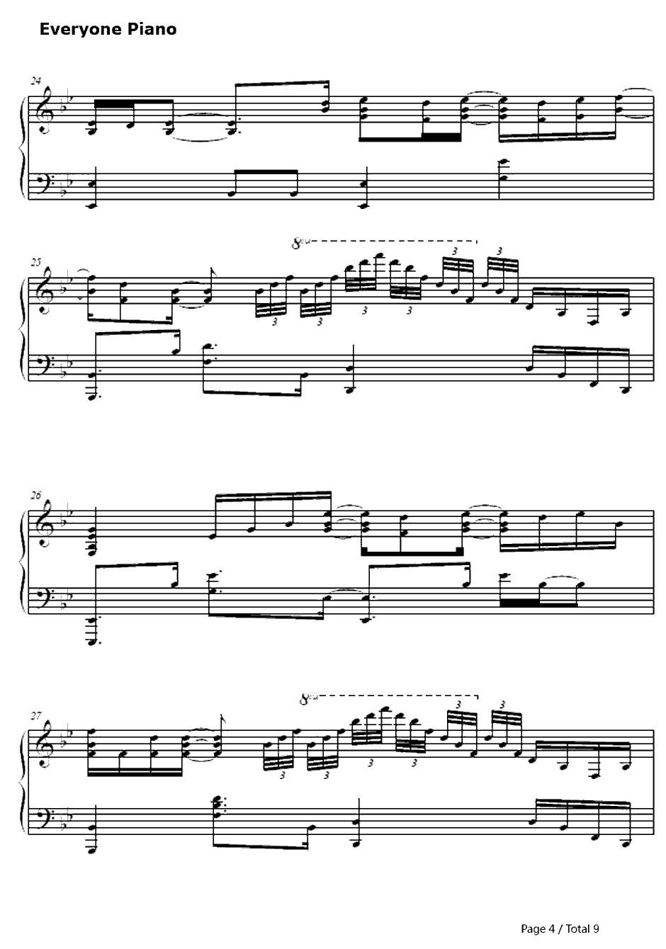 Rocket Man钢琴谱-EltonJohn4