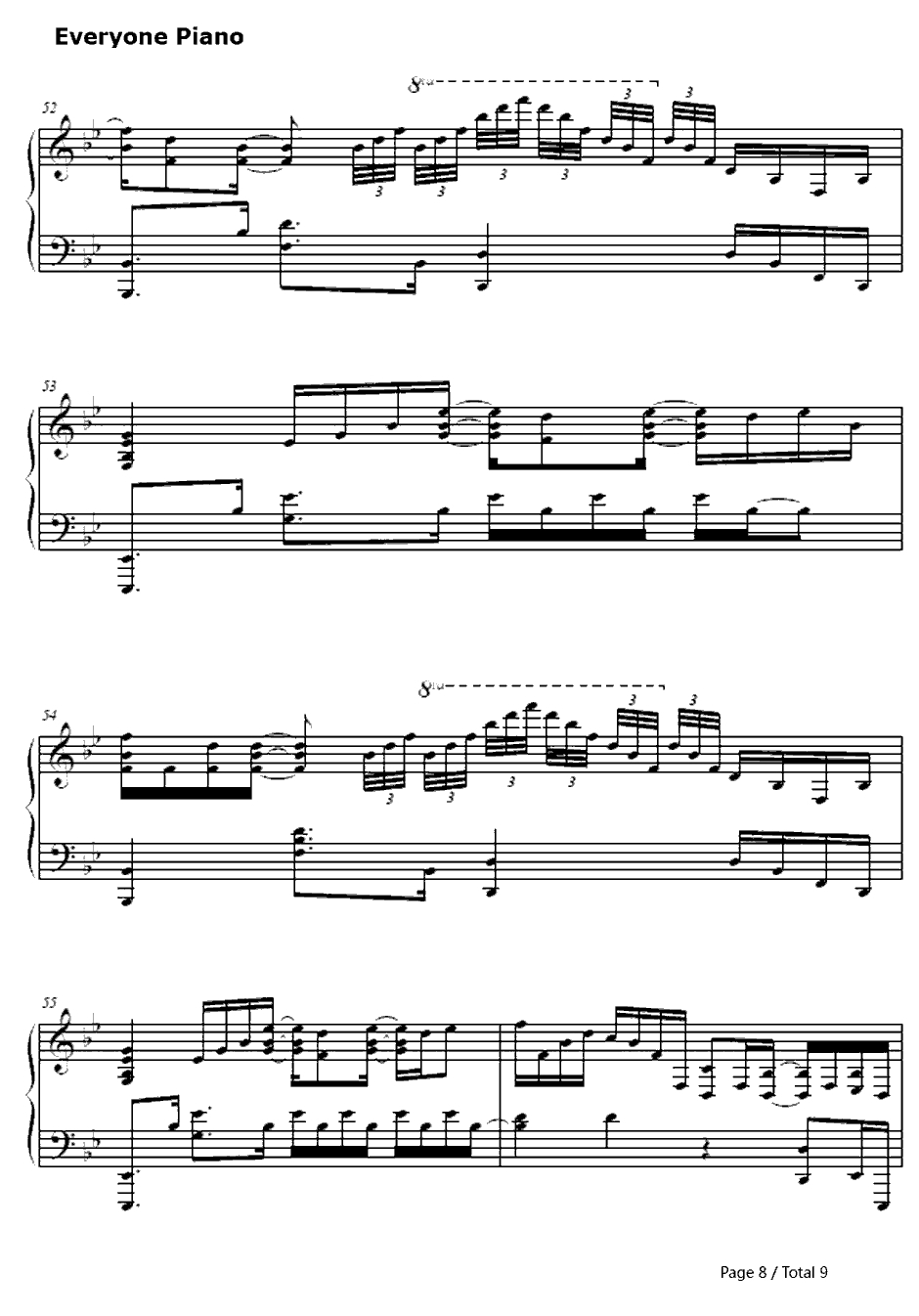 Rocket Man钢琴谱-EltonJohn8