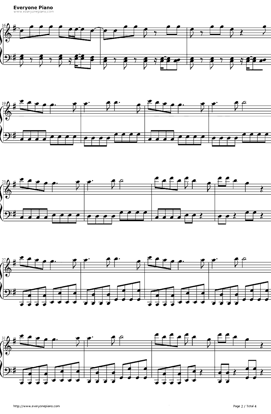 Really Don't Care钢琴谱-DemiLovatoFeat.CherLloyd2