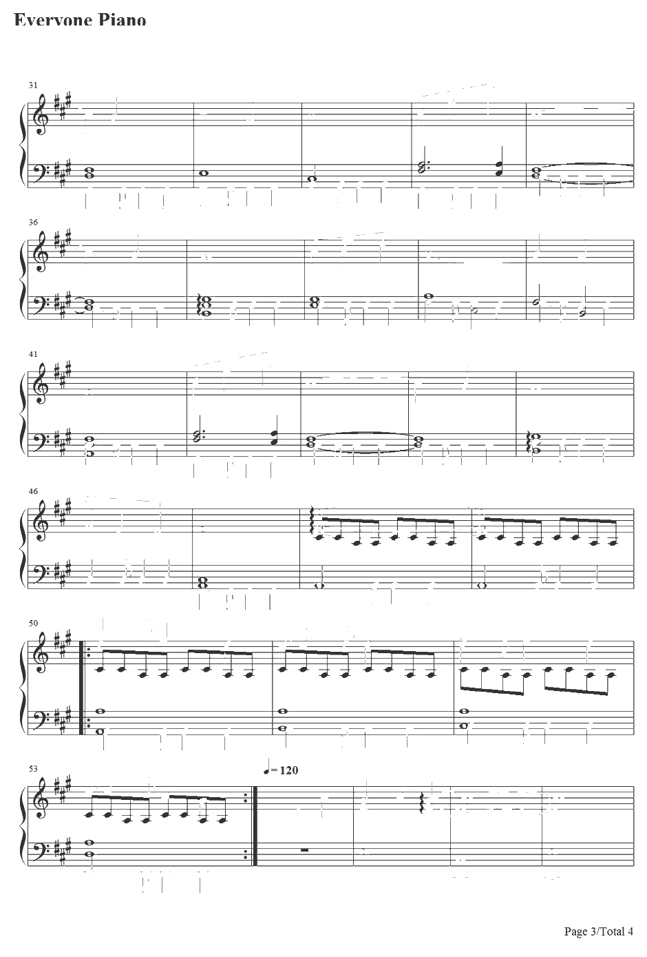 Now We Are Free钢琴谱-HansZimmer&LisaGerrard-角斗士主题曲-Gladiator主题曲3