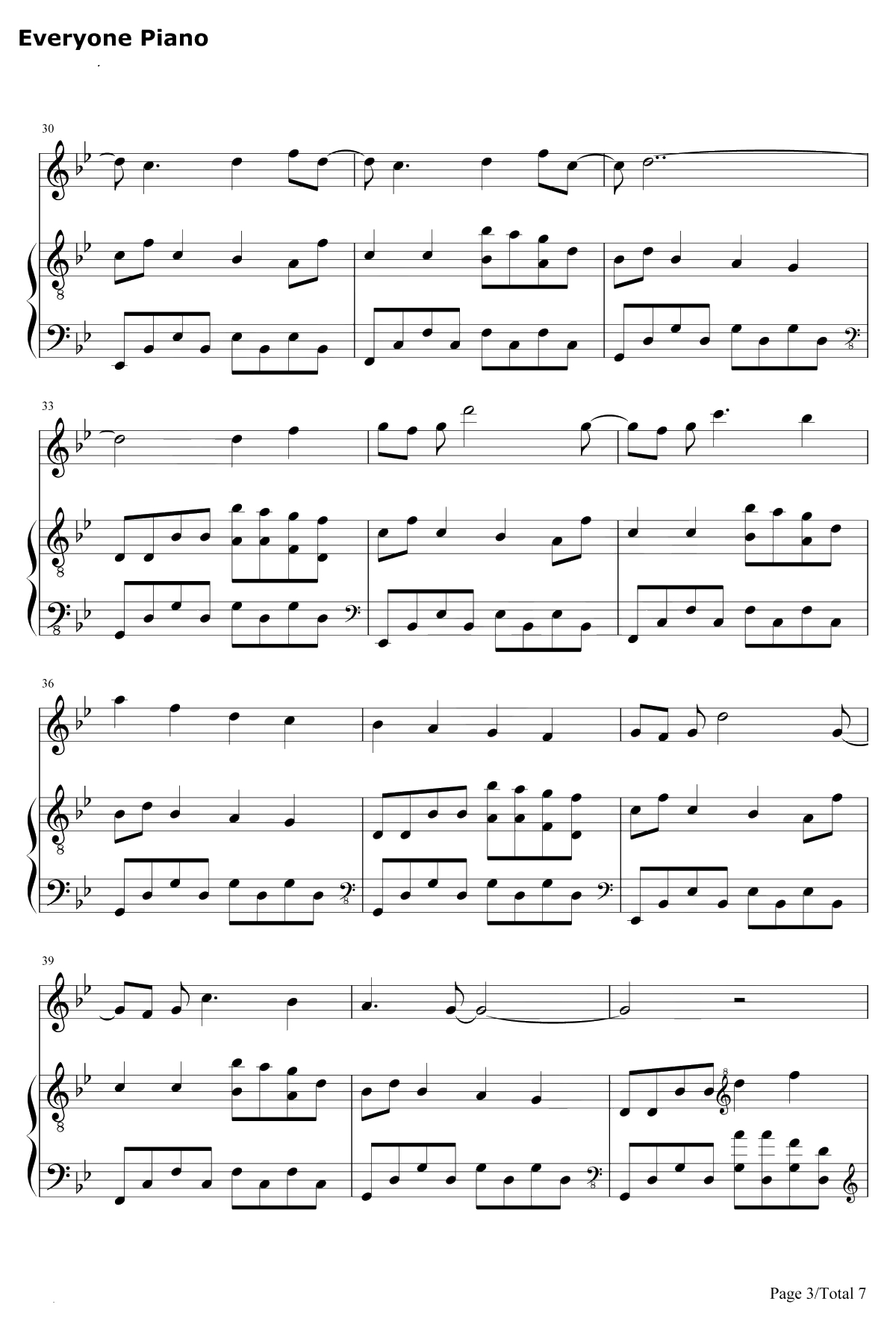 Illusionary Daytime钢琴谱-Shirfine-幻昼3