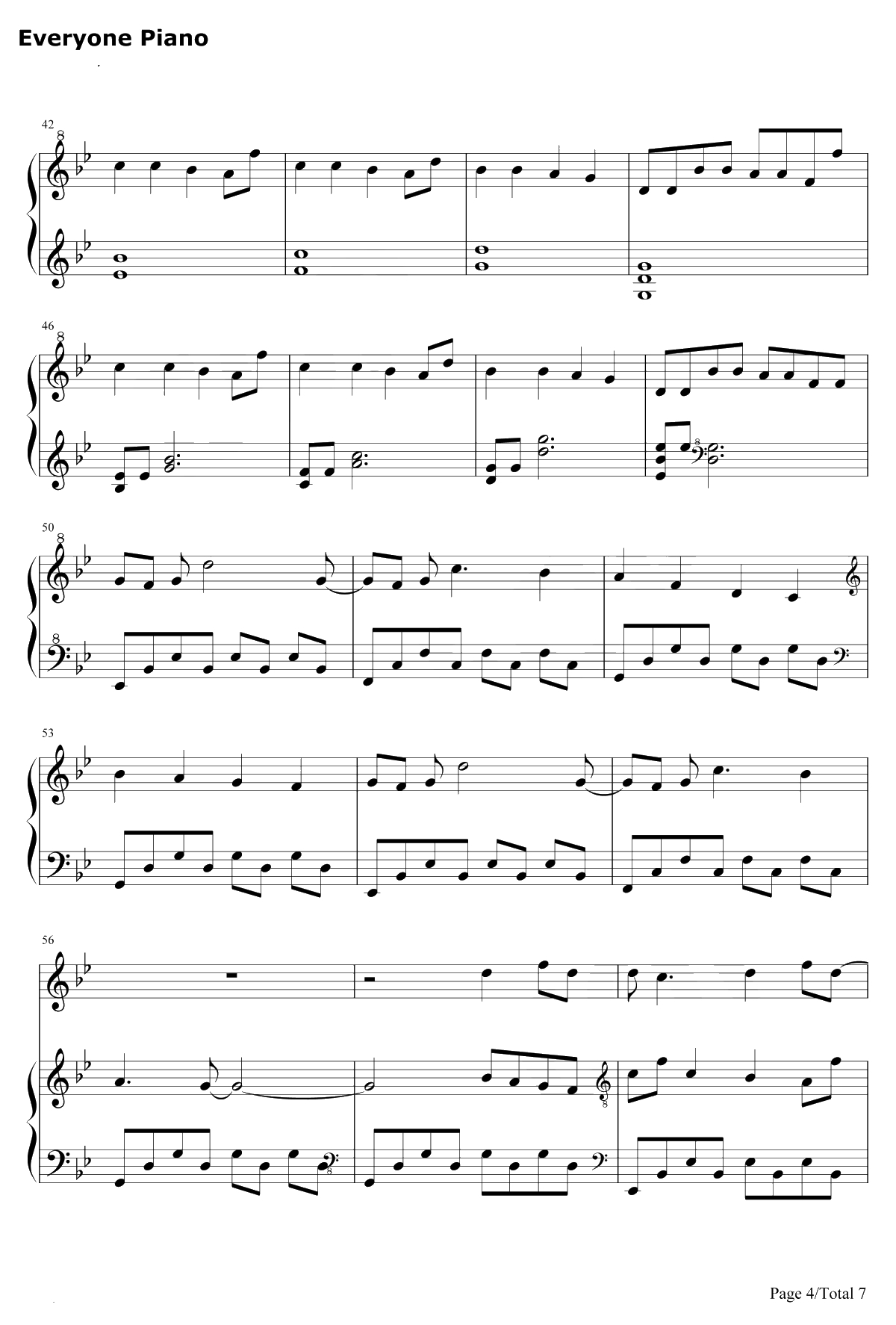 Illusionary Daytime钢琴谱-Shirfine-幻昼4