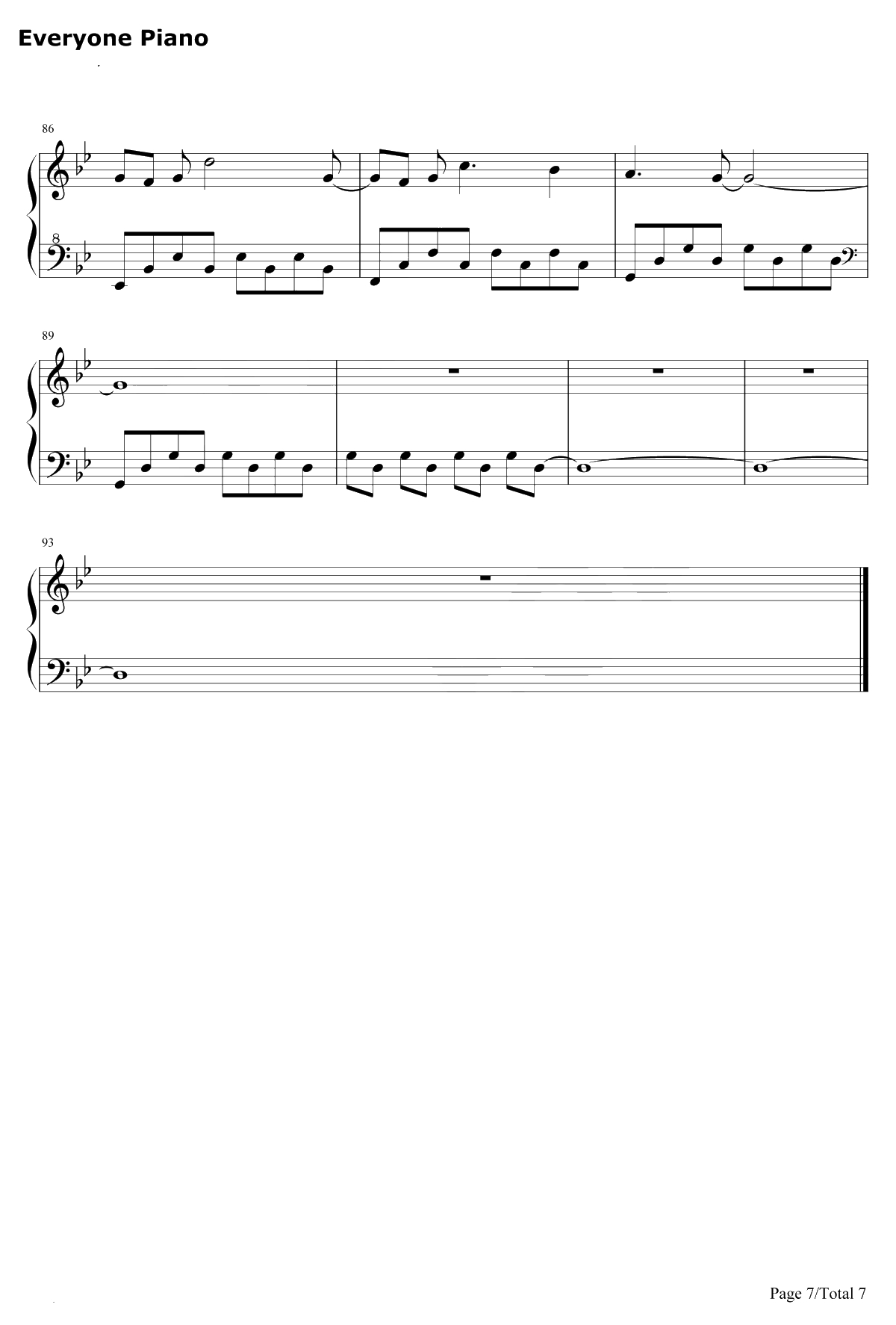 Illusionary Daytime钢琴谱-Shirfine-幻昼7