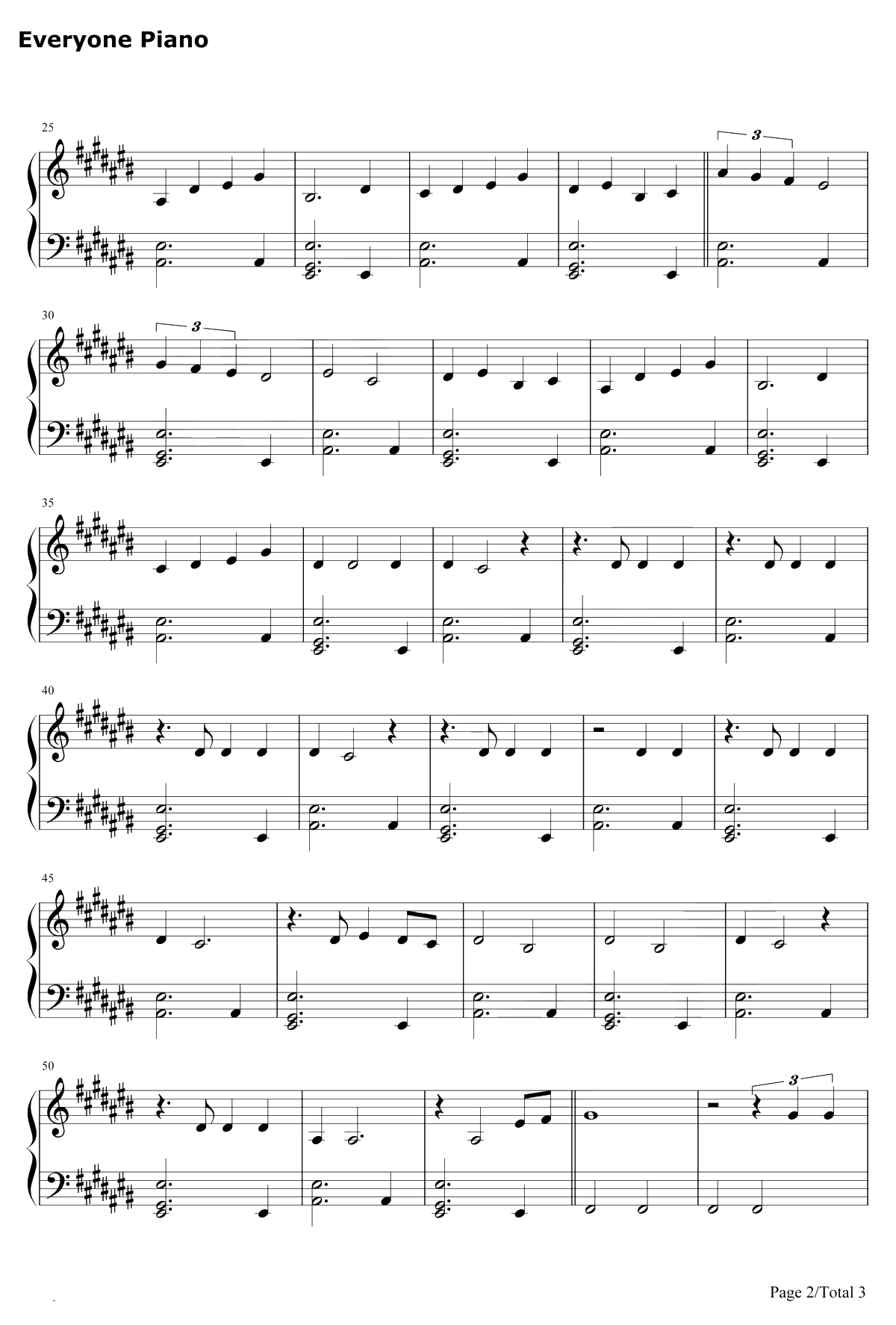 I Can’t Get Enough钢琴谱-Benny Blanco Tainy Selena Gomez J Balvin-I Cant Get Enough2