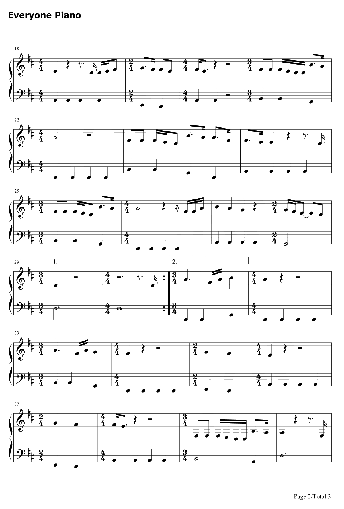 Walk Me Home钢琴谱-Pink2