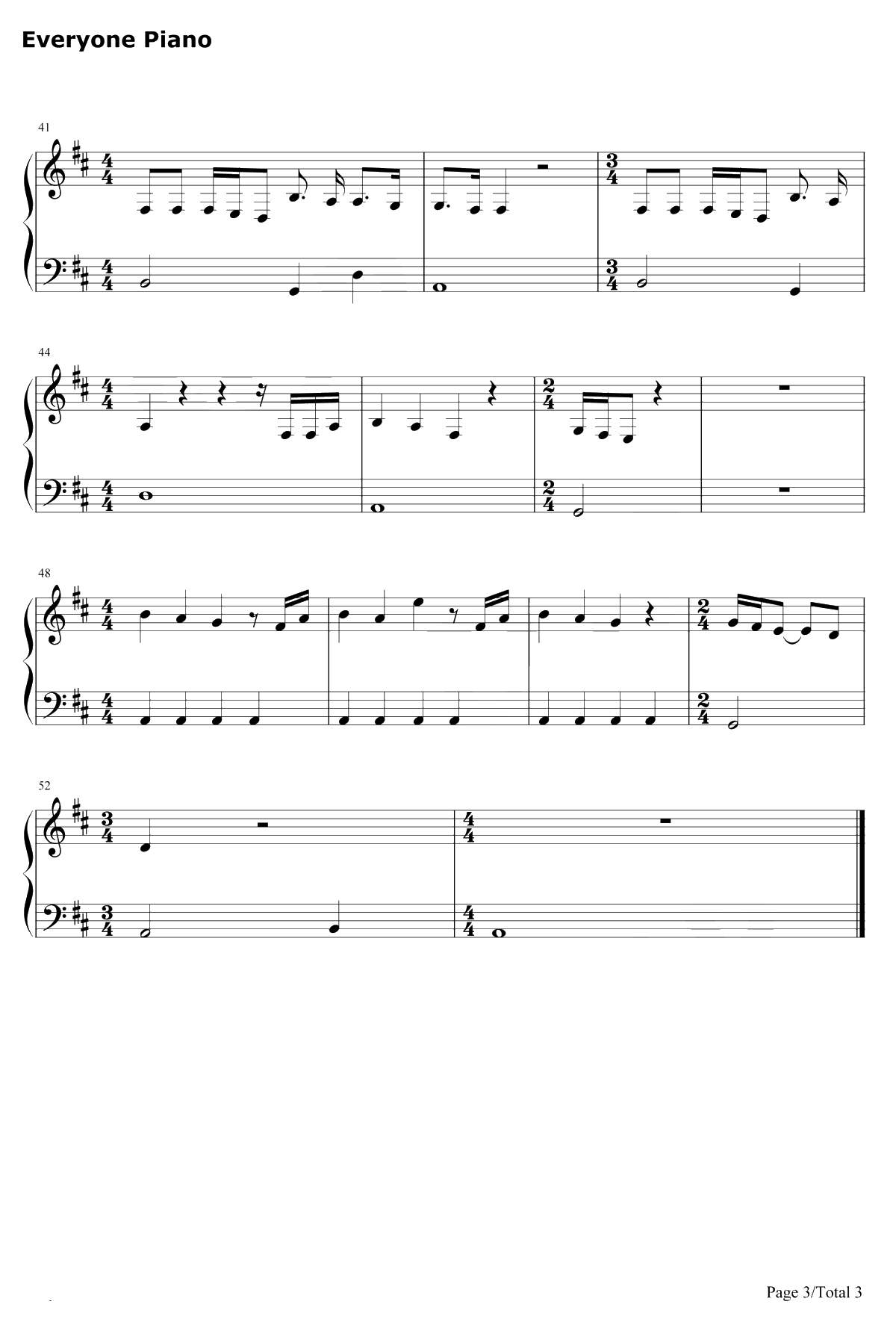 Walk Me Home钢琴谱-Pink3