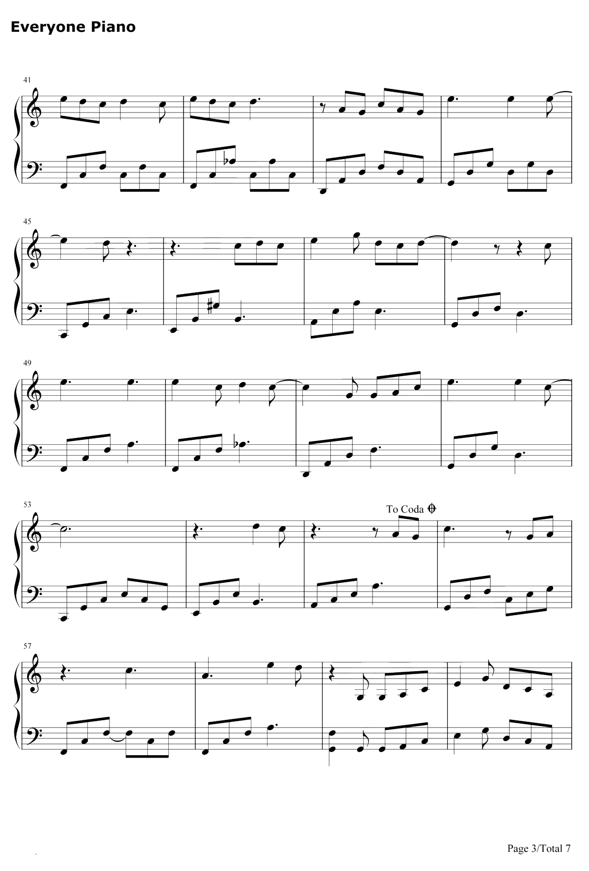 Make It Count钢琴谱-Chen-触及真心OST3