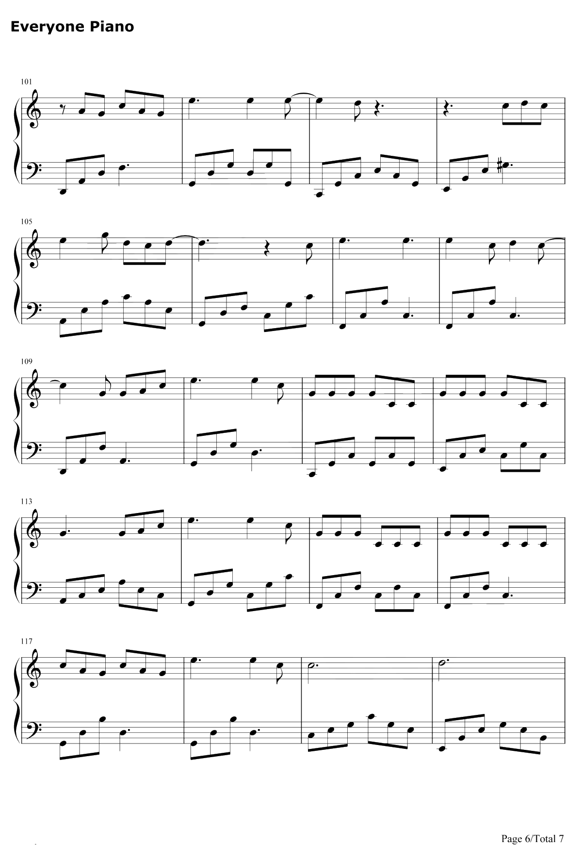 Make It Count钢琴谱-Chen-触及真心OST6