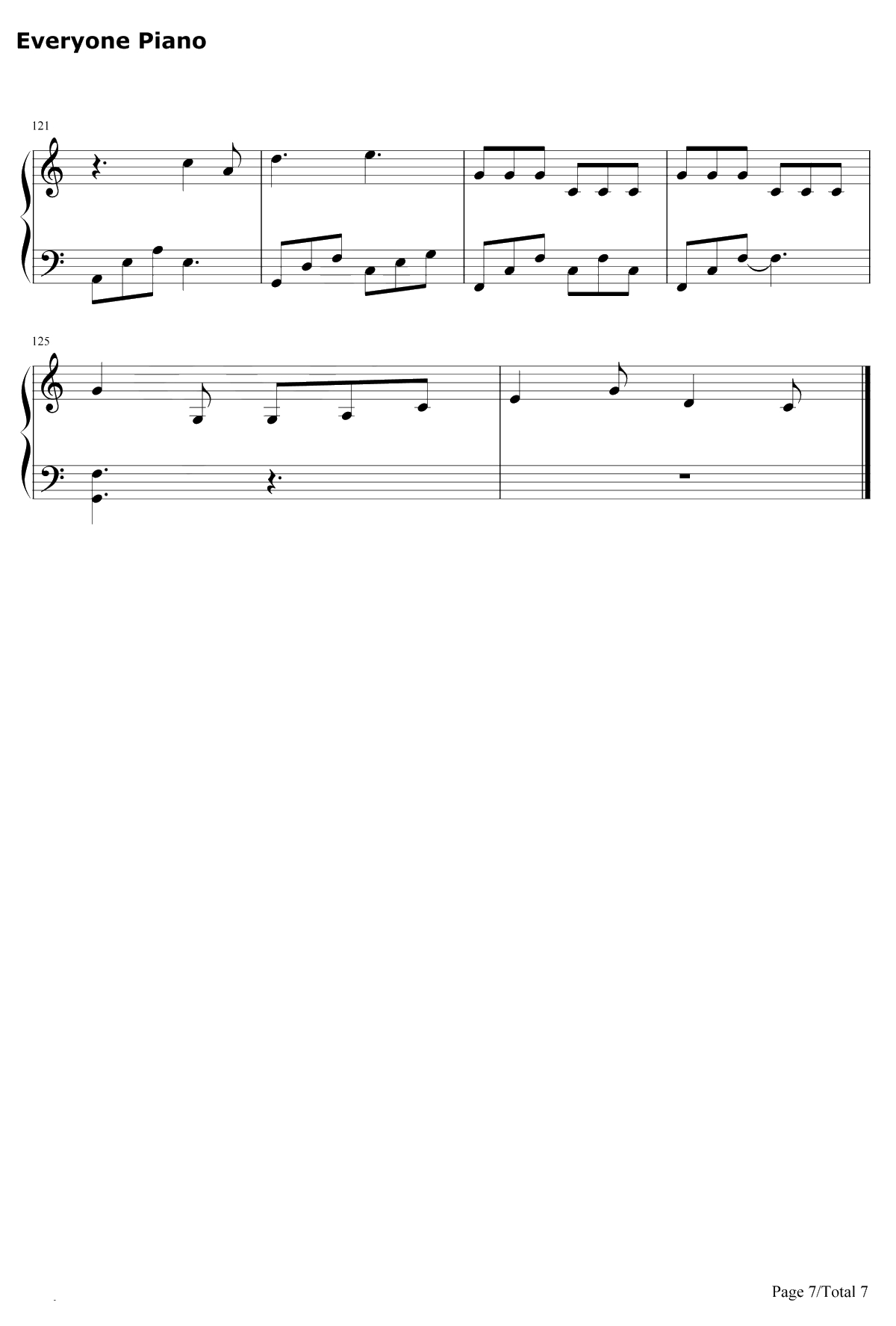 Make It Count钢琴谱-Chen-触及真心OST7