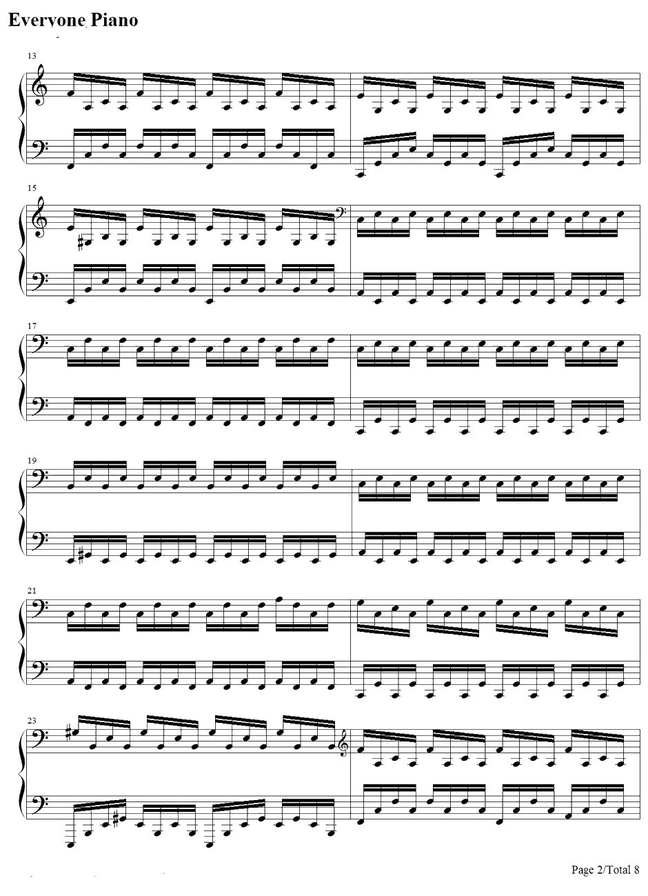 Every day钢琴谱-CarlyComando-NBA07-08赛季的广告宣传片-CarlyComando2