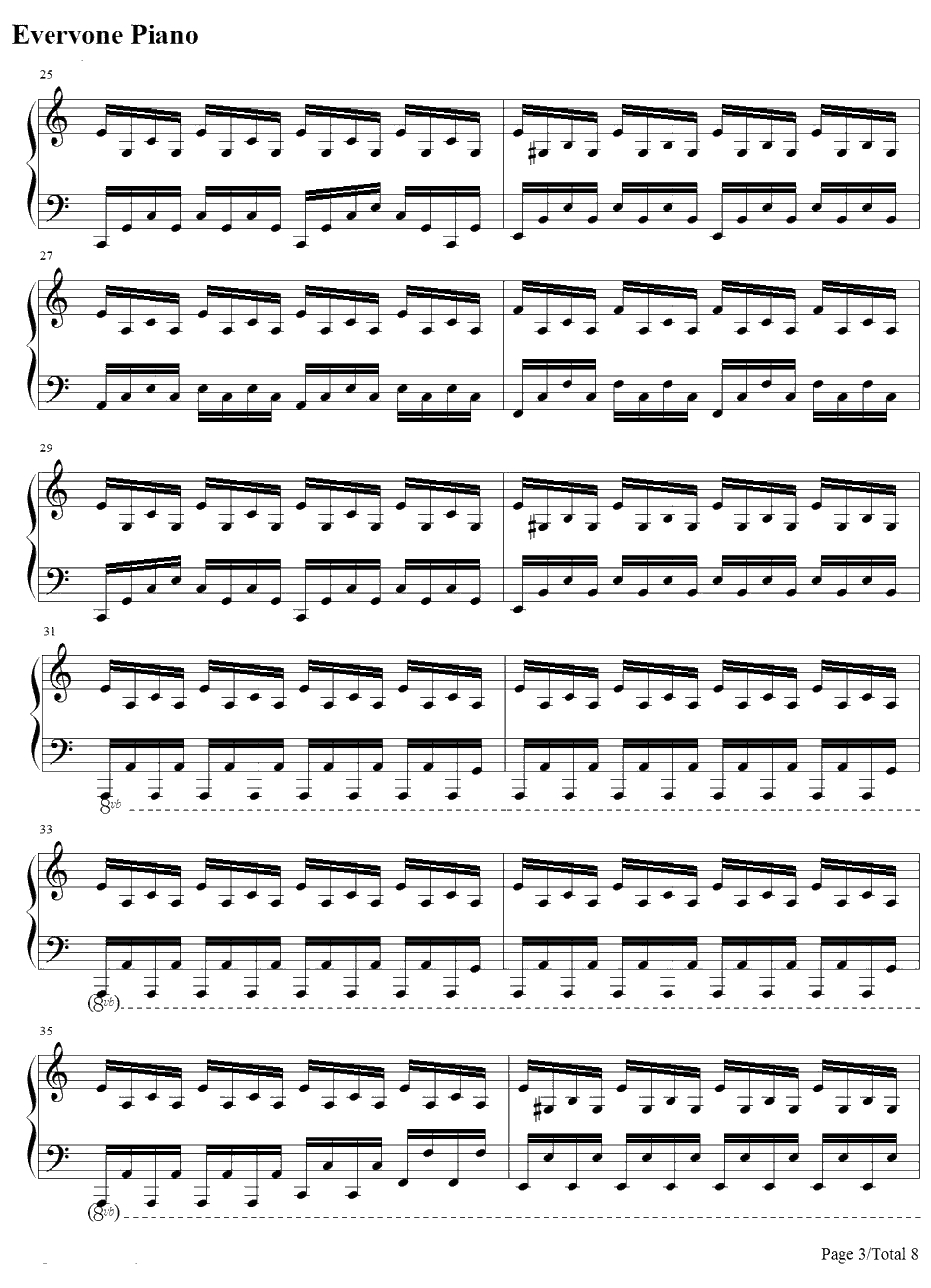 Every day钢琴谱-CarlyComando-NBA07-08赛季的广告宣传片-CarlyComando3