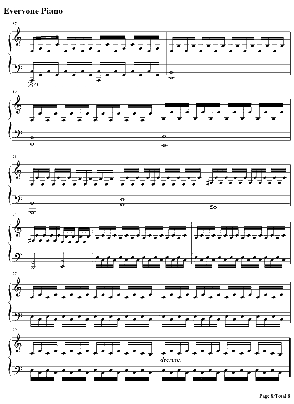 Every day钢琴谱-CarlyComando-NBA07-08赛季的广告宣传片-CarlyComando8