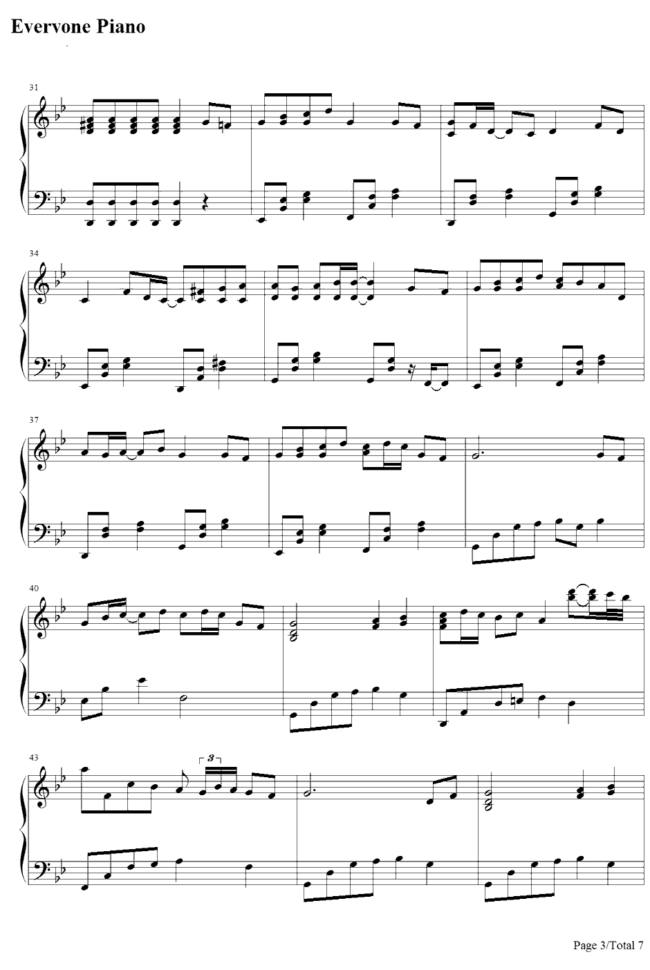 花びらの刻钢琴谱-吉冈亚衣加-薄樱鬼随想录OP3