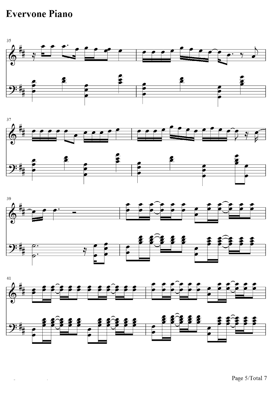 Money on My Mind钢琴谱-SamSmith5