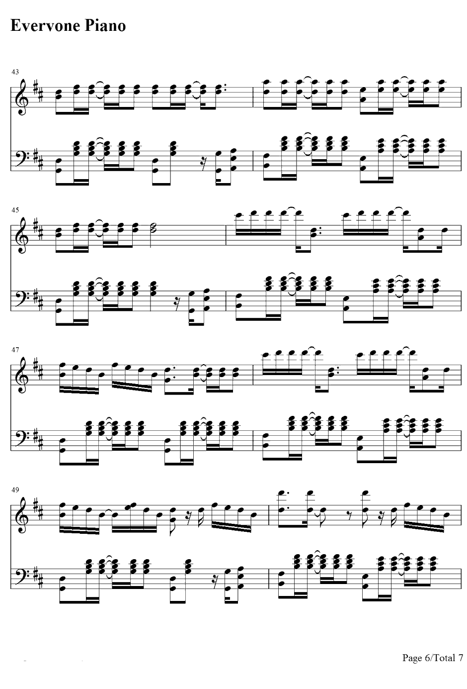 Money on My Mind钢琴谱-SamSmith6