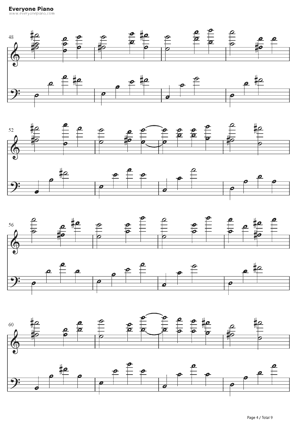 追寻钢琴谱-Music゛◆伤逝ゝ-逝去的回忆4