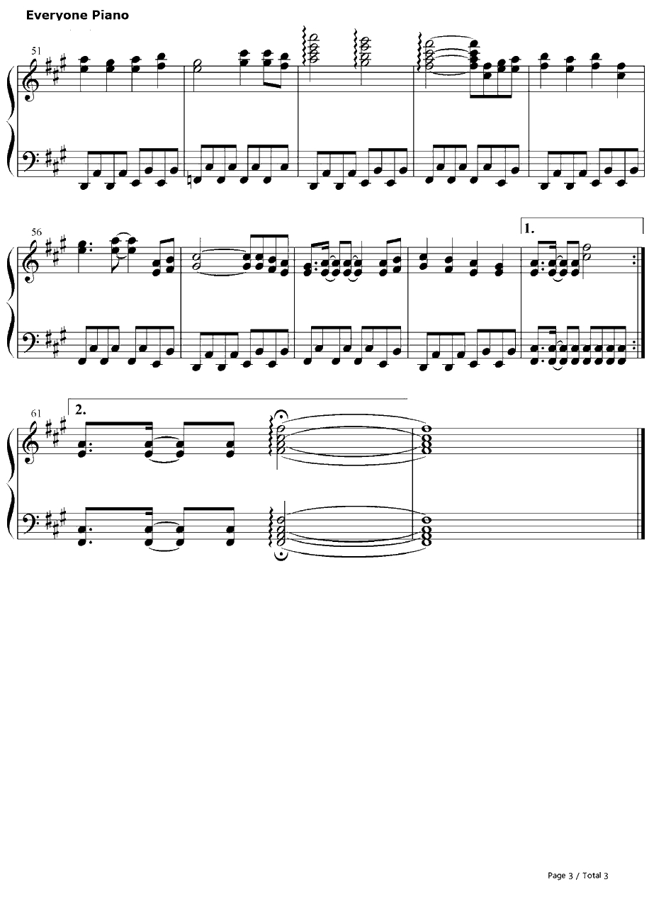 メイガスナイト钢琴谱-东方Project-妖精大战争～东方三月精OST3