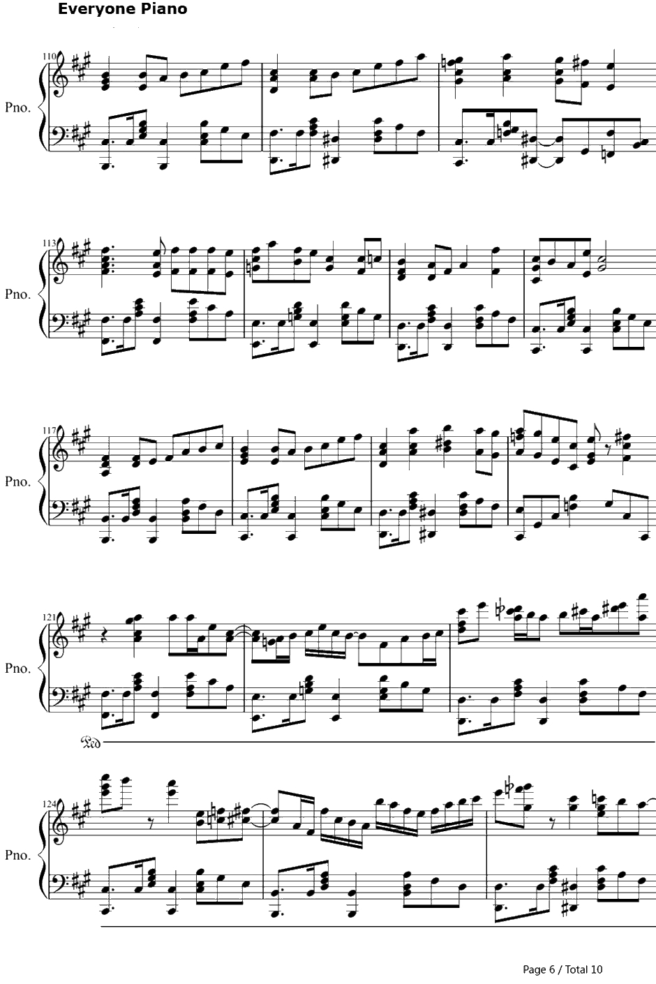 阳炎days钢琴谱-自然の敌P-触手猴带力度版6