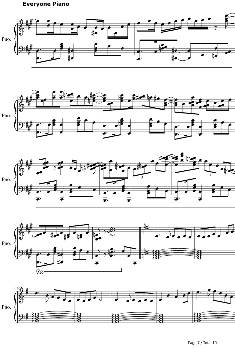 阳炎days钢琴谱-自然の敌P-触手猴带力度版7