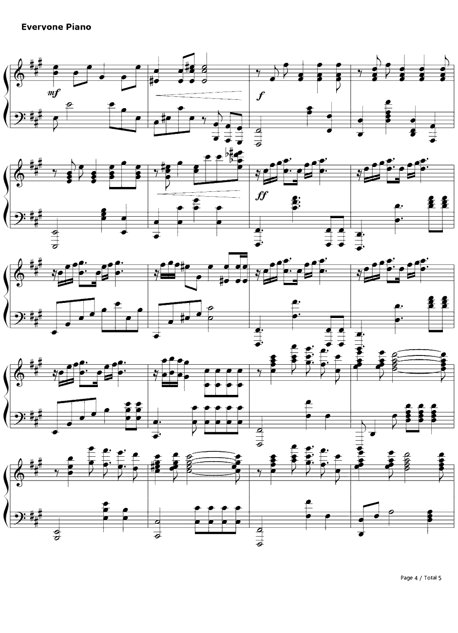 Gerudo Valley钢琴谱-PonyCanyon-塞尔达传说时之笛OST-ゼルダの伝説時のオカリナOST4