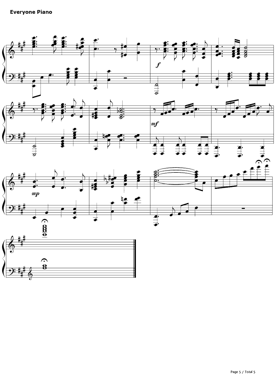 Gerudo Valley钢琴谱-PonyCanyon-塞尔达传说时之笛OST-ゼルダの伝説時のオカリナOST5