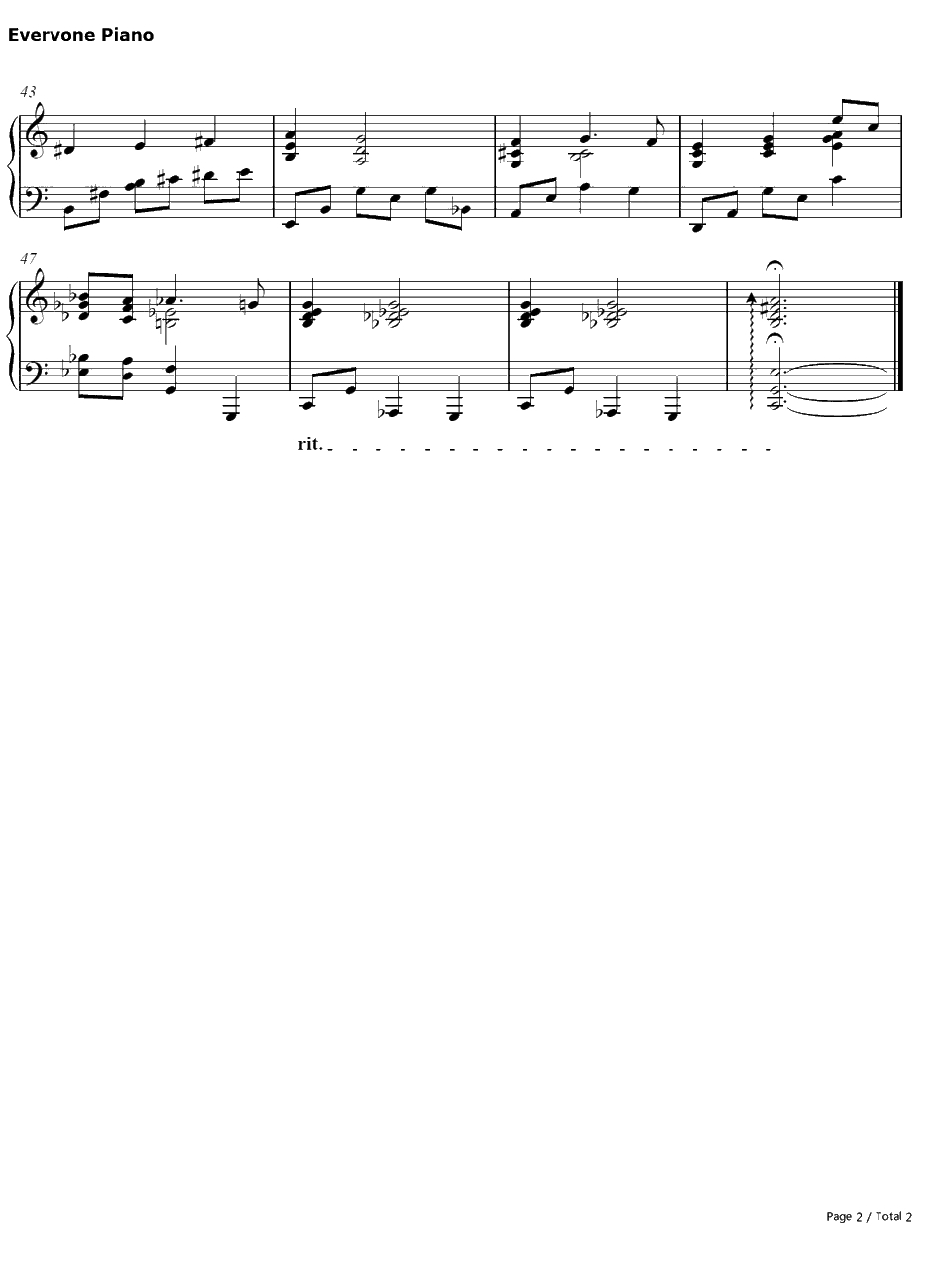 Maybe This Time钢琴谱-MarioMiladin2