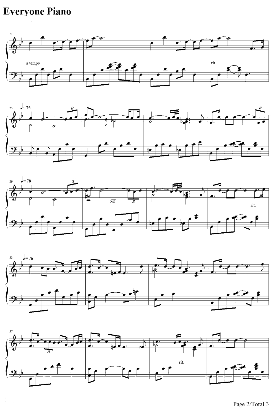 In My Life钢琴谱-KevinKern2