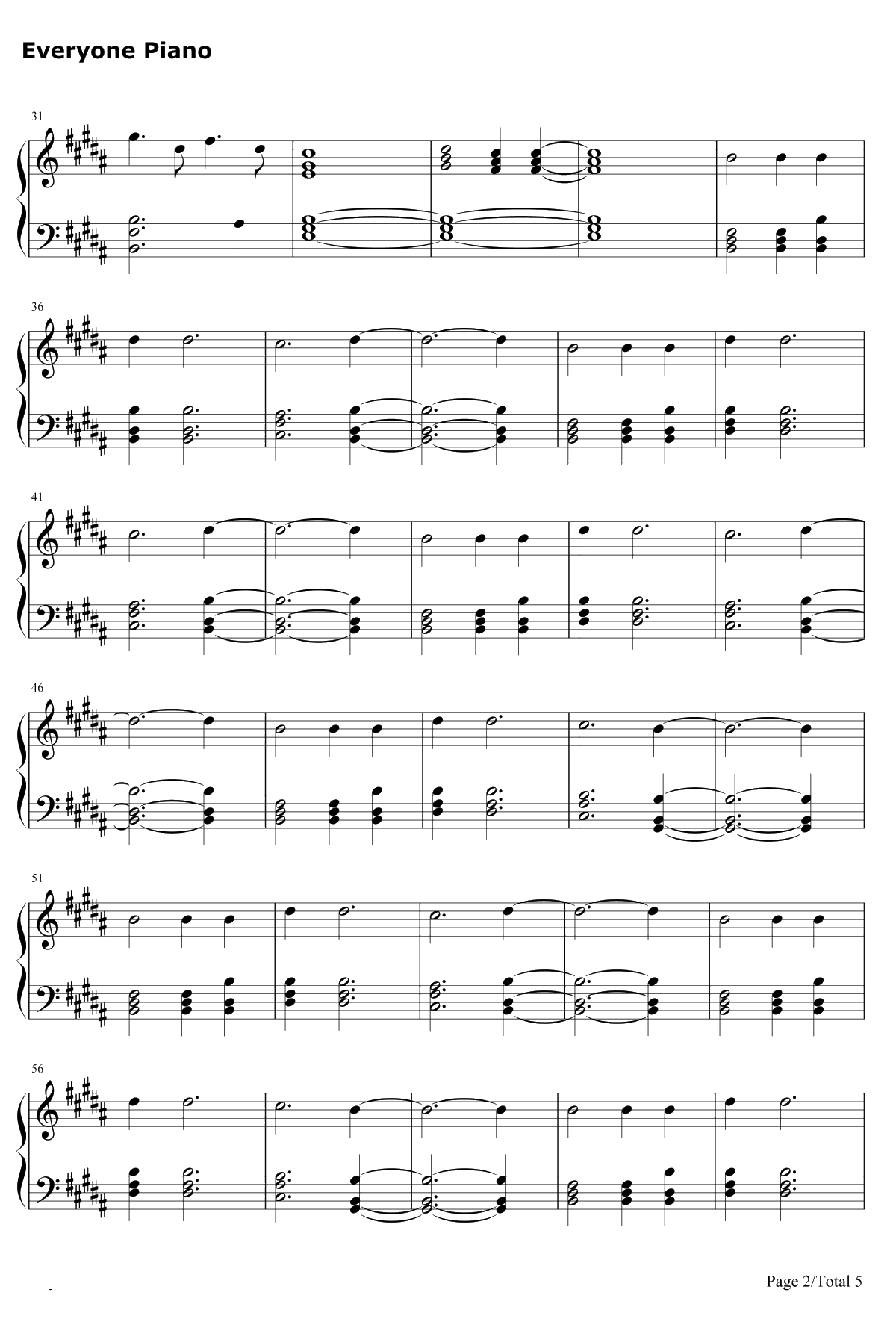 All of the Stars钢琴谱-EdSheeran-星运里的错OST2