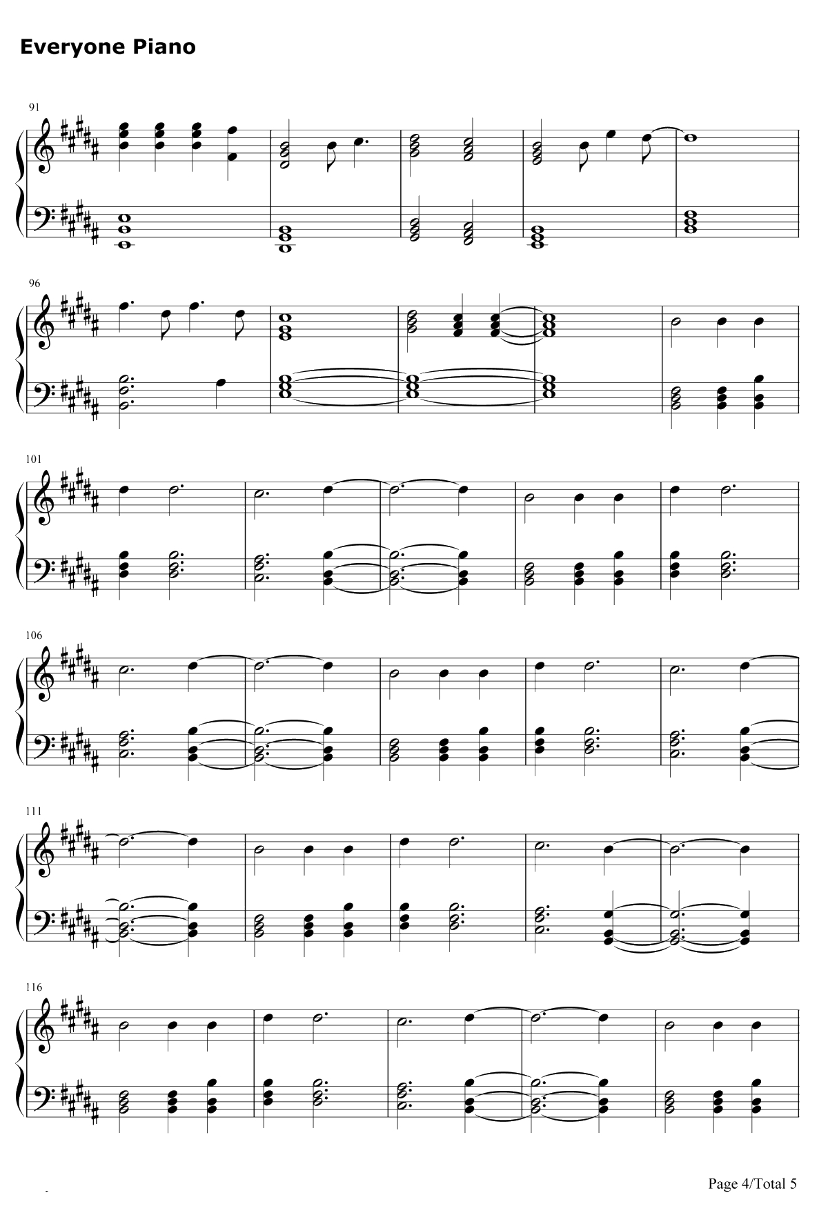 All of the Stars钢琴谱-EdSheeran-星运里的错OST4