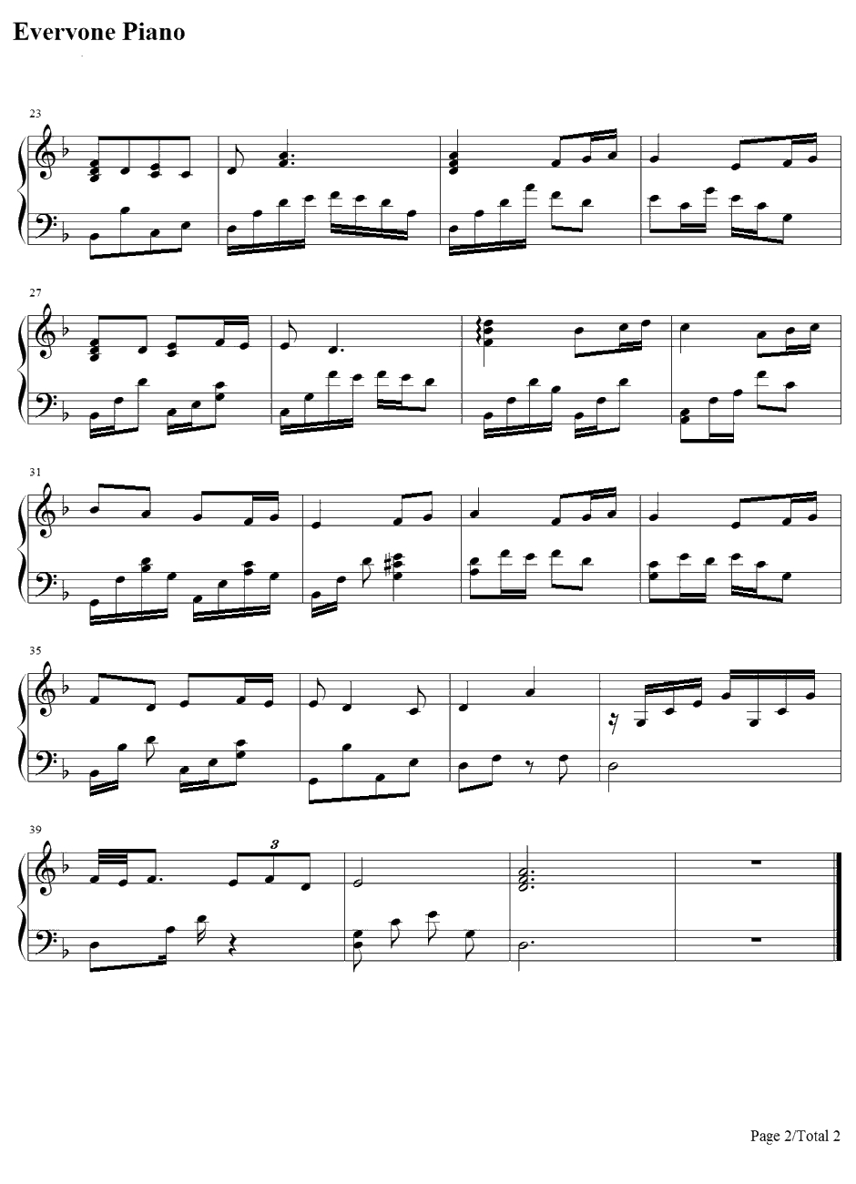 Fake wings钢琴谱-梶浦由记-骇客时空OST-.Hack//SignOST2