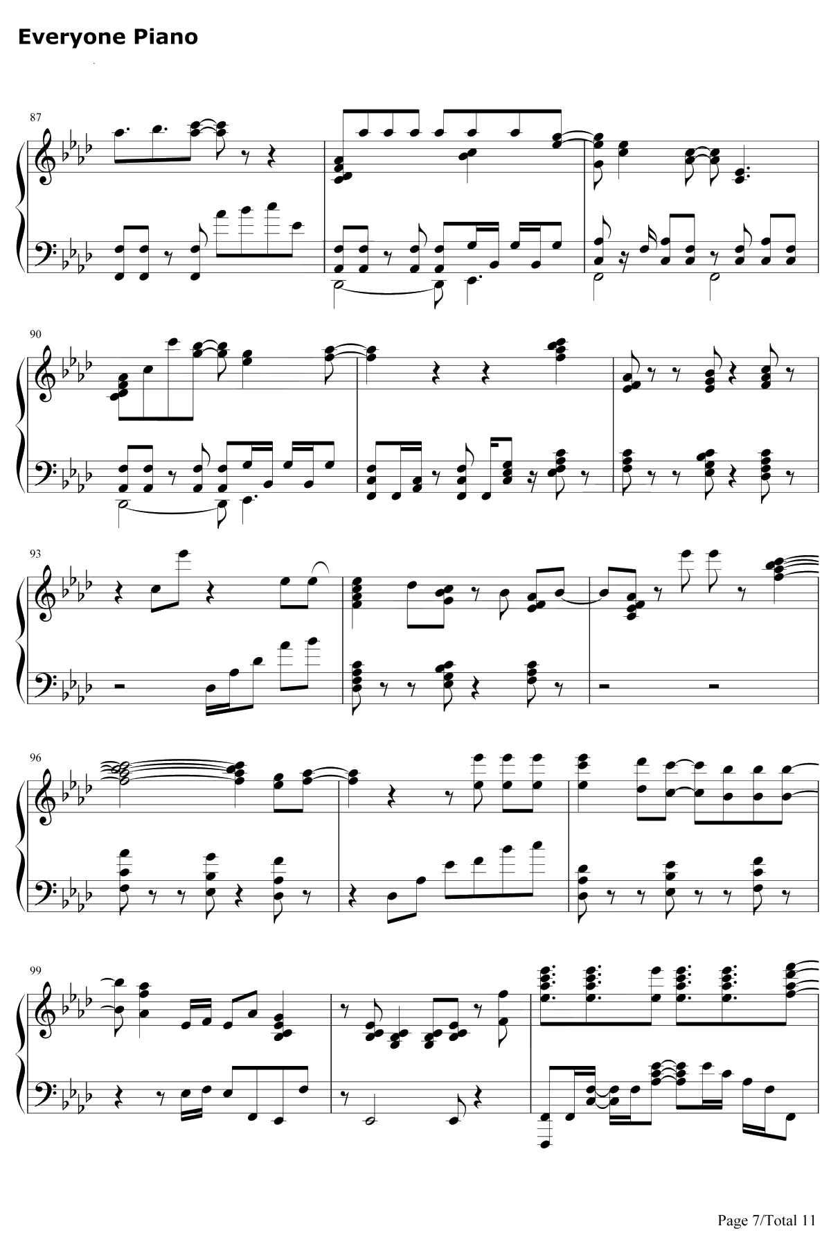 Katharsis钢琴谱-TK from凛冽时雨-东京喰种reOP27