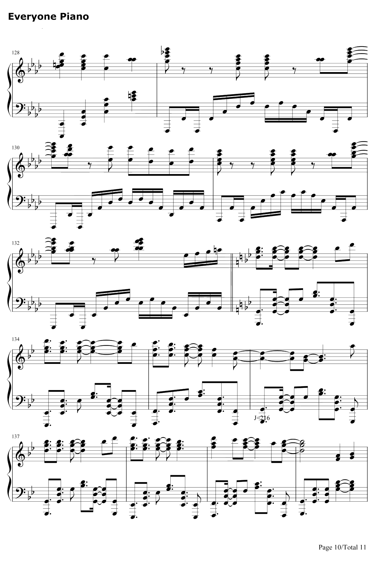 Katharsis钢琴谱-TK from凛冽时雨-东京喰种reOP210