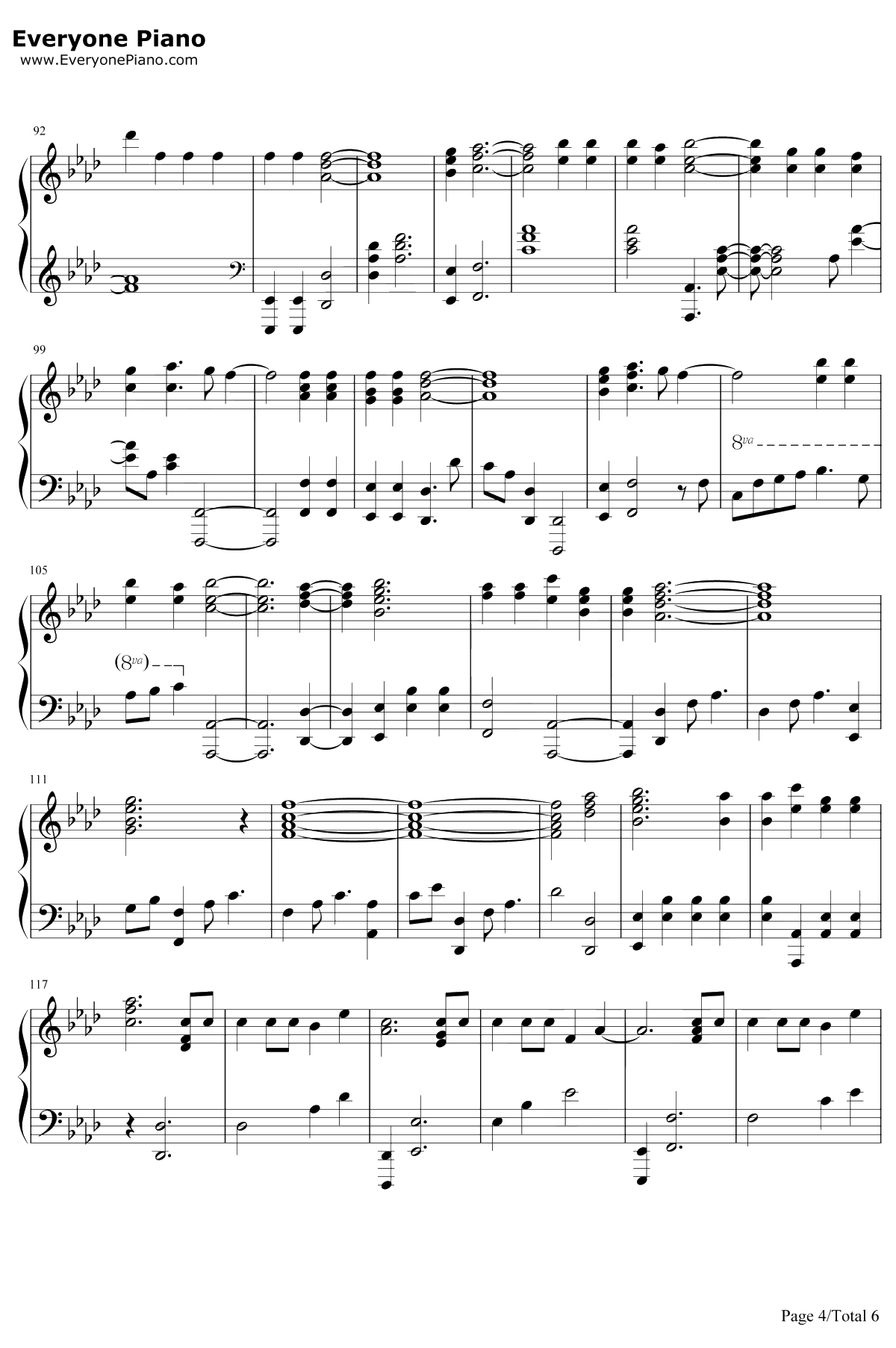 I Need Somebody钢琴谱-Day64