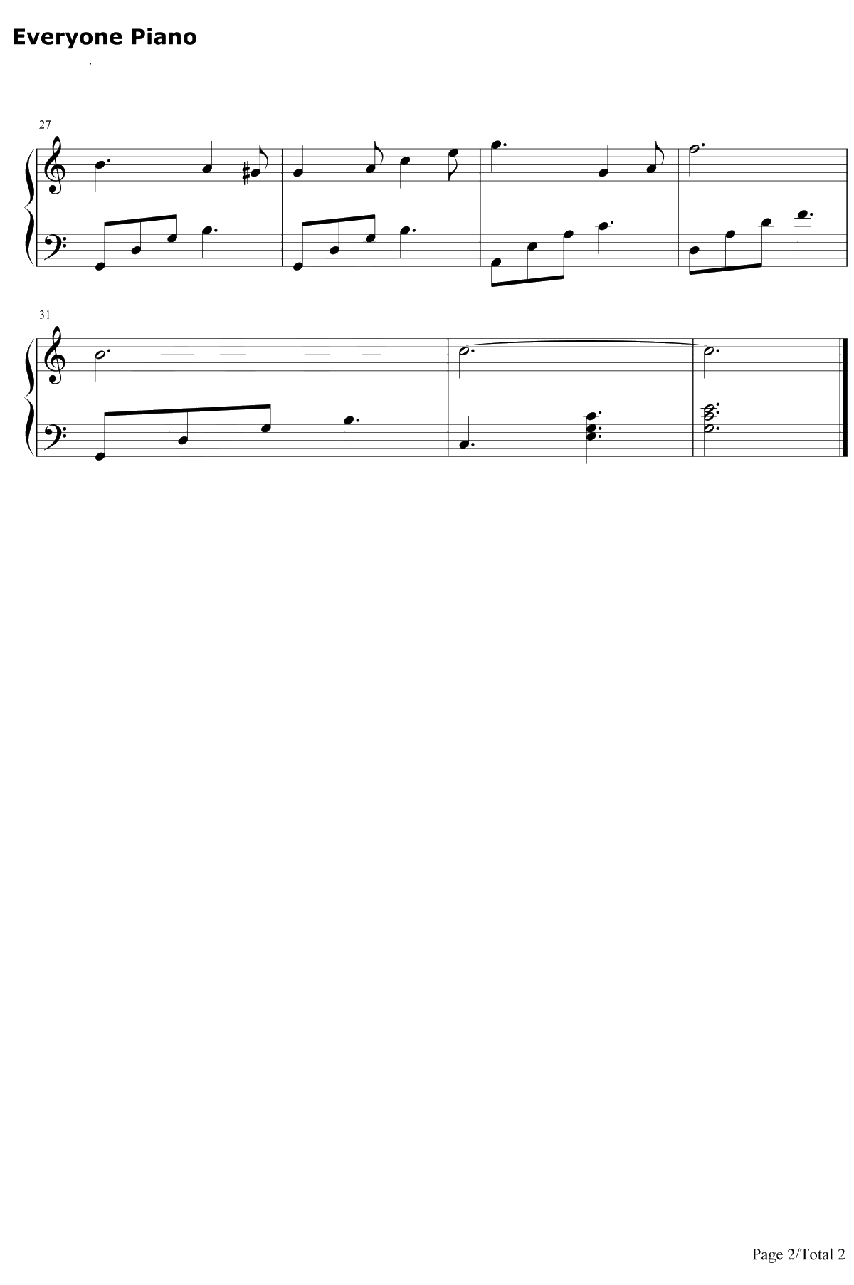 It's Beginning to Look a Lot Like Christmas钢琴谱-Meredith Willson2