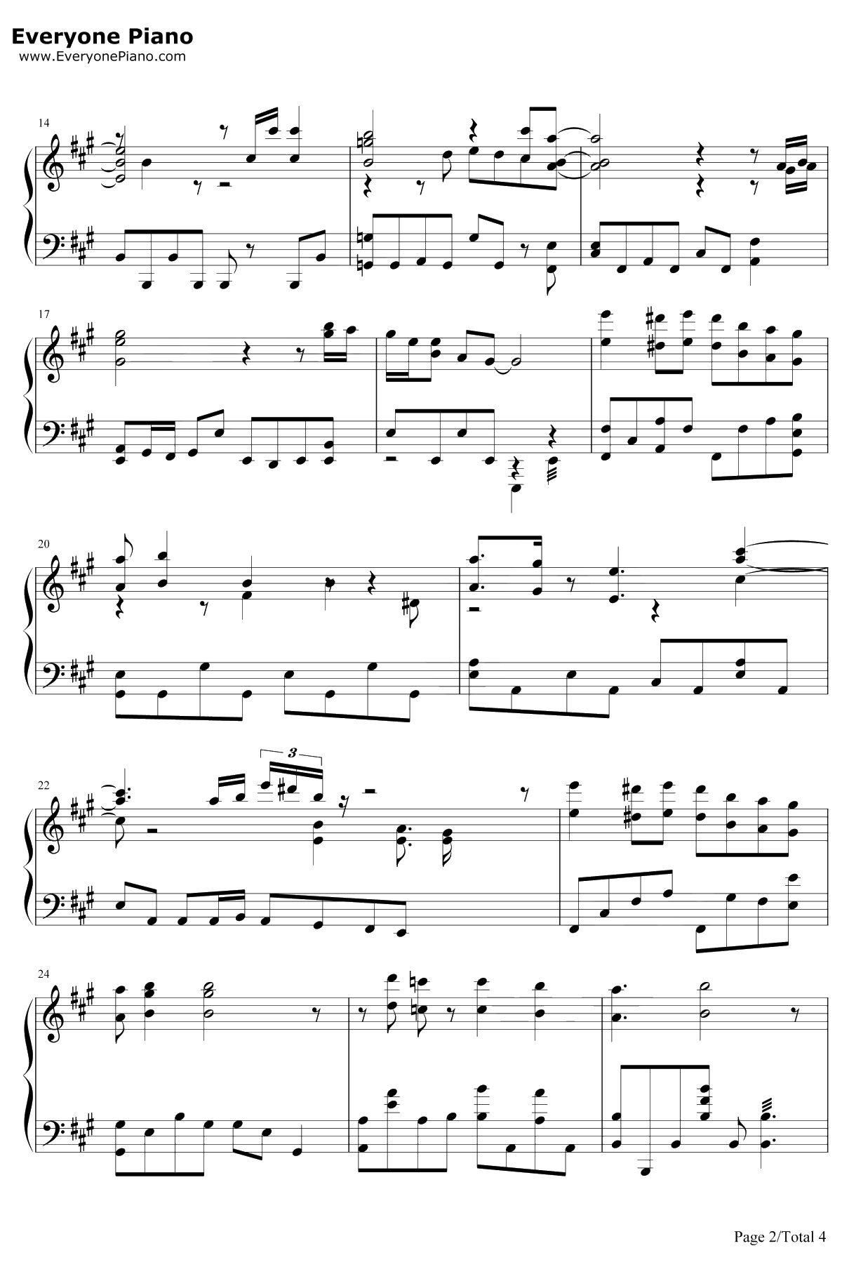 冒险者讲习所钢琴谱-Studio EIM-冒险岛背景音乐2