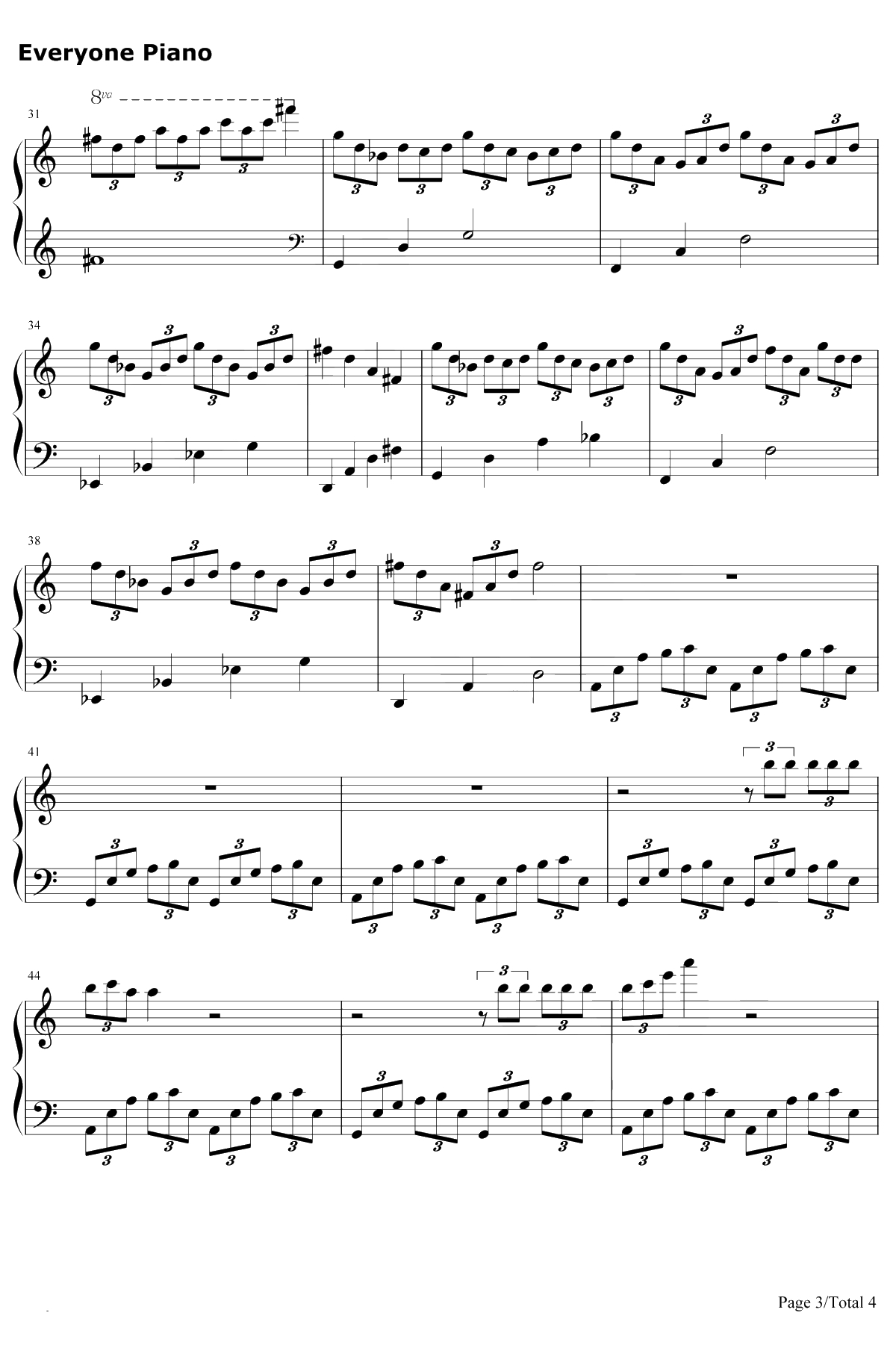 Letting Go钢琴谱-Isaac Shepard3