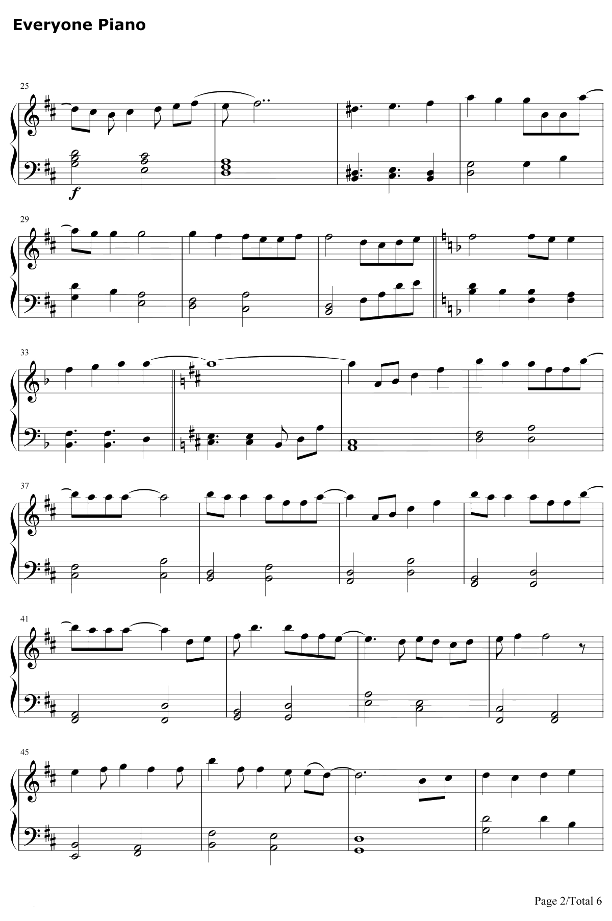 彗星的眼泪钢琴谱-金莎-幸福的眼泪片尾曲2