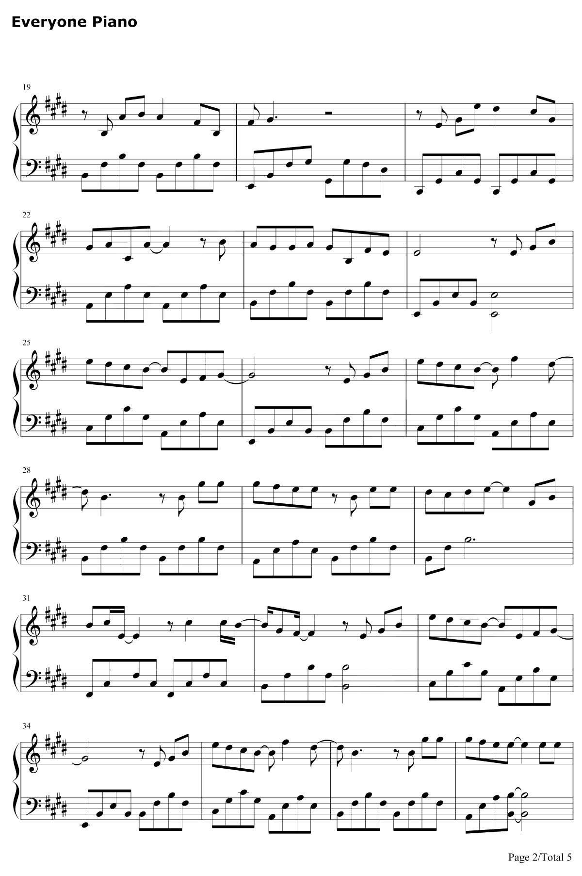 创造回忆钢琴谱-王鹤棣/官鸿/梁靖康/吴希泽-流星花园插曲2