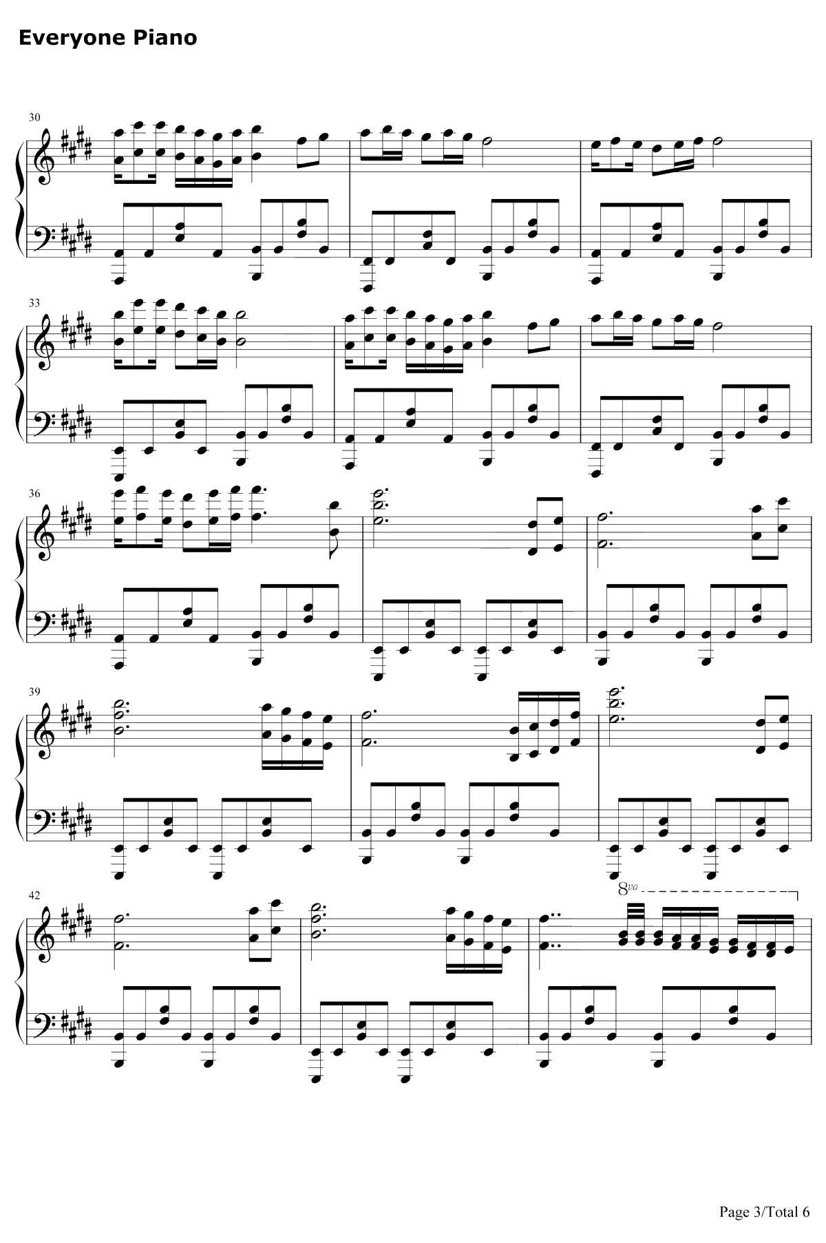 过大年 钢琴谱-俞静3