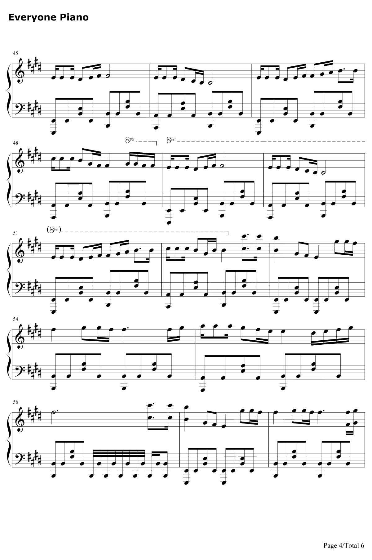 过大年 钢琴谱-俞静4