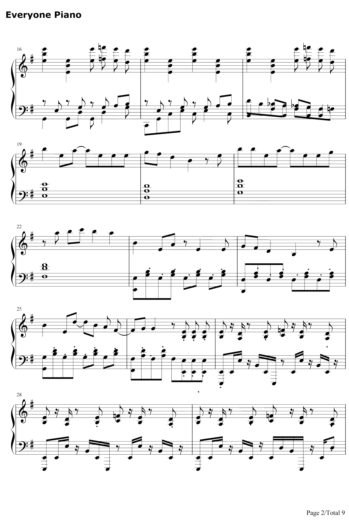 ワンルームシュガーライフ钢琴谱-ナナヲアカリ-幸福甜蜜生活OP2