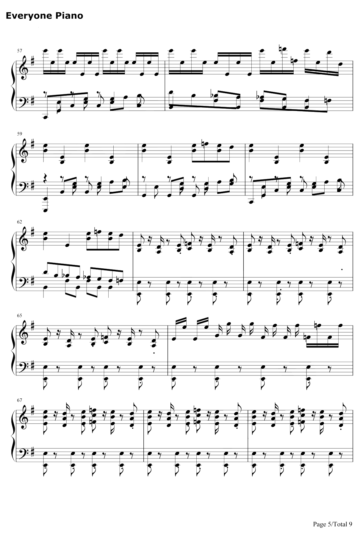 ワンルームシュガーライフ钢琴谱-ナナヲアカリ-幸福甜蜜生活OP5