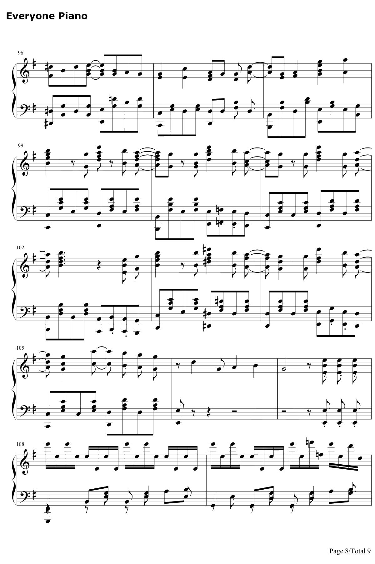 ワンルームシュガーライフ钢琴谱-ナナヲアカリ-幸福甜蜜生活OP8