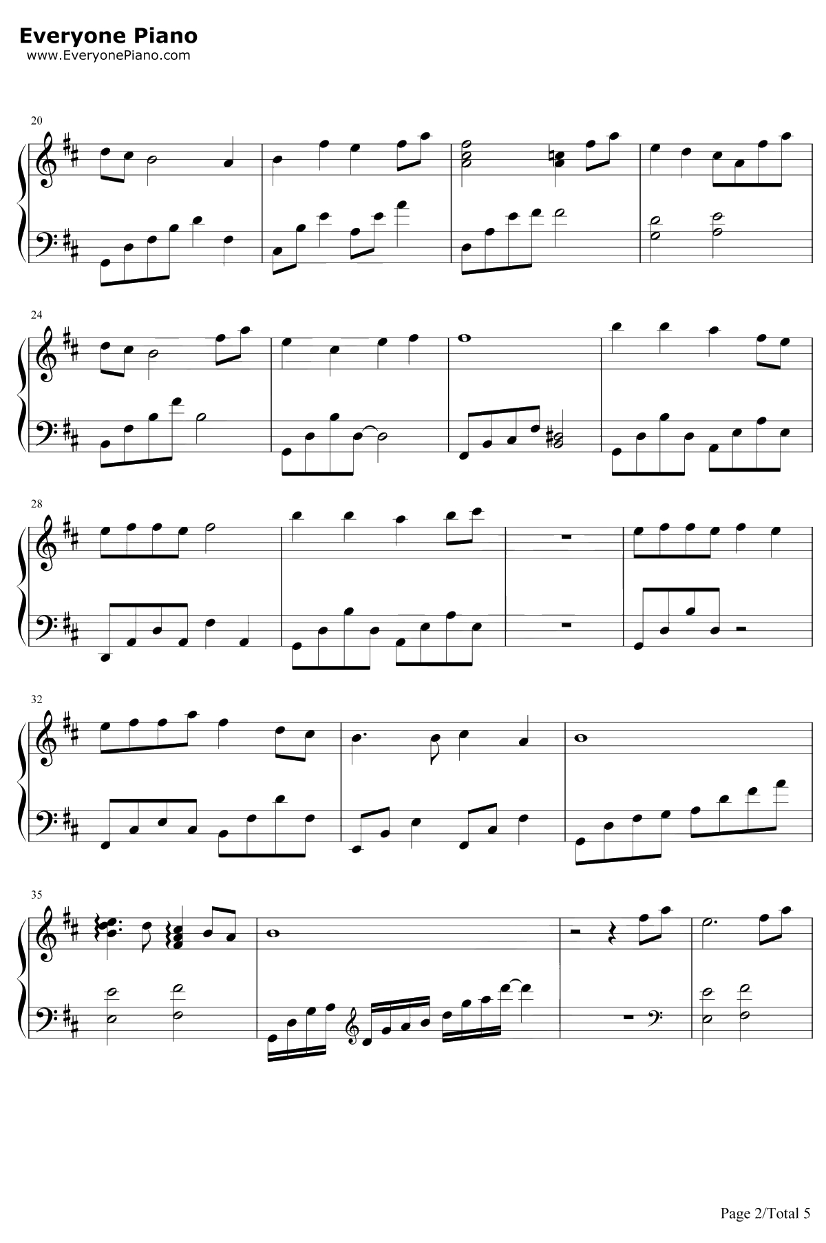 微笑みの彼方钢琴谱-Minami-冥夜花伝廊2